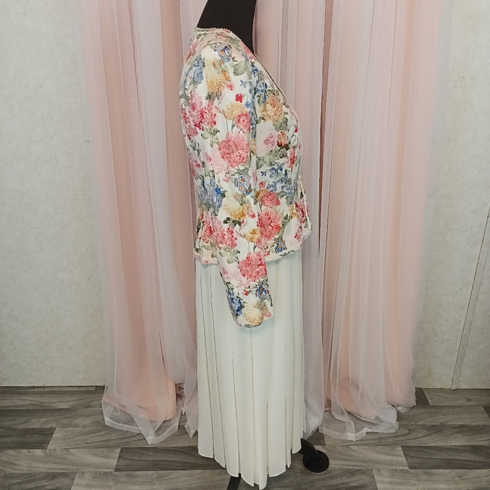 Women's Vintage Floral Grannycore Nah Nah Dress Set size 12 - Picture 4 of 10